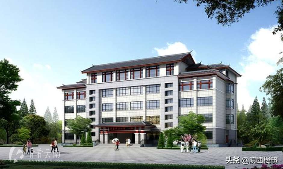 福慧学校综合楼项目效果图
