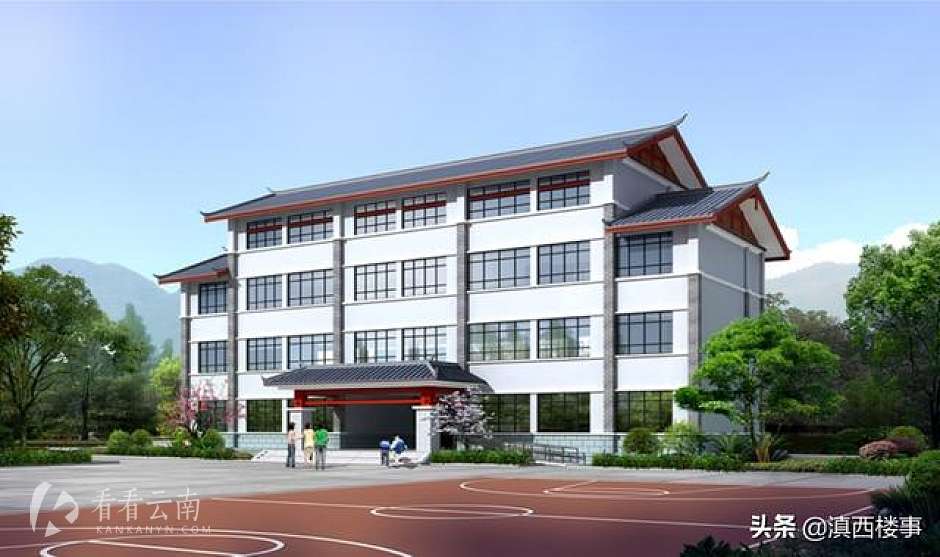 黄山完小教学楼项目效果图