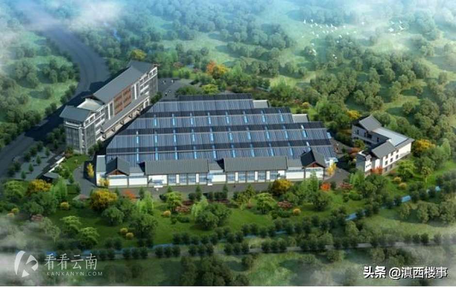 丽江先锋食品开发有限公司特色农产品生物工程标准生产加工厂房效果图