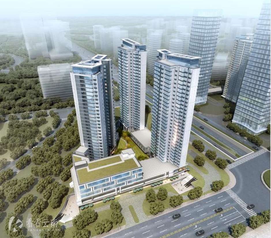 龙湖·天璞项目意境创想图