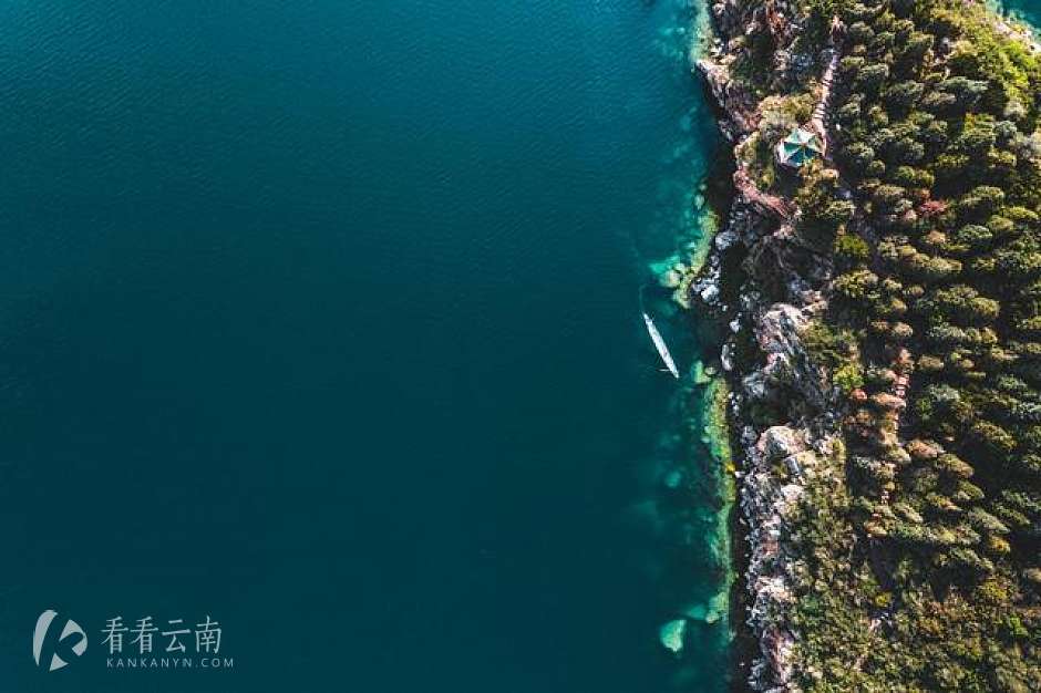 抚仙湖实拍图