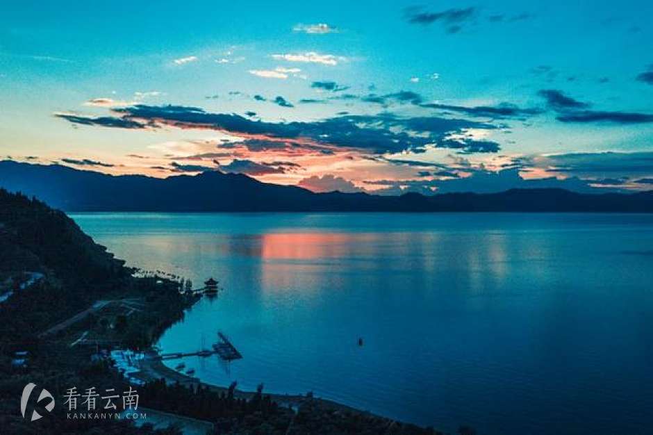 抚仙湖实拍图