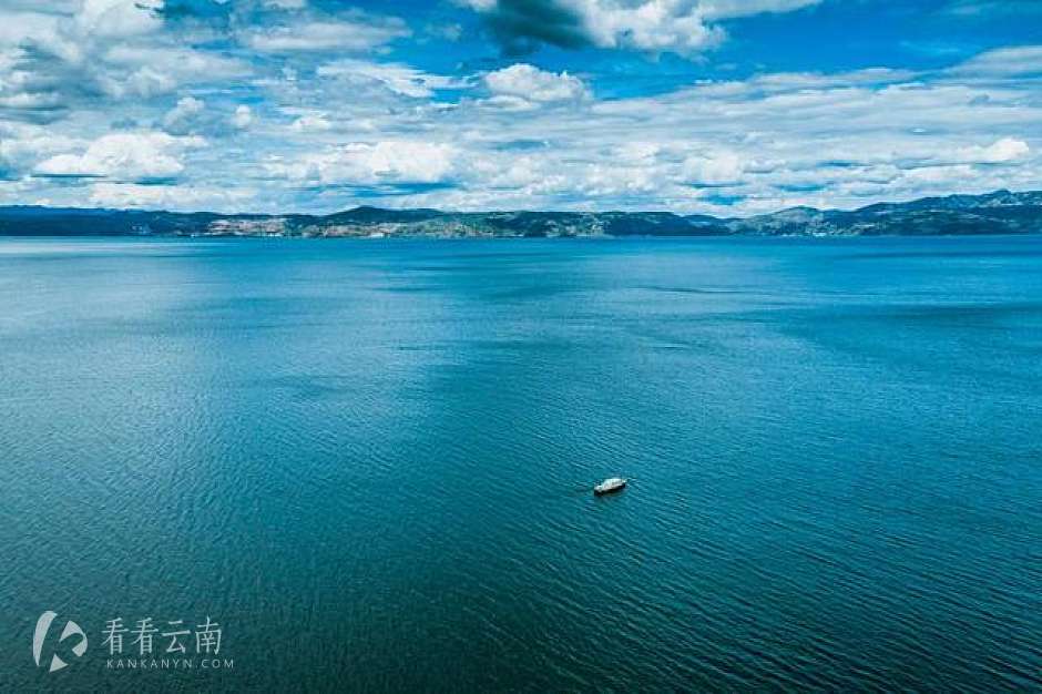 抚仙湖实拍图