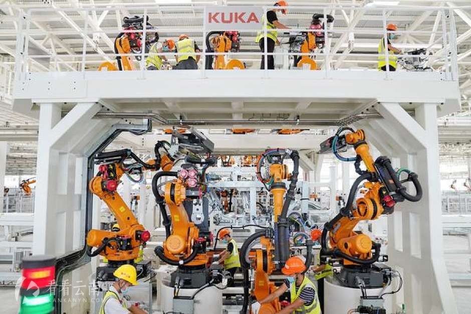 车身车间·全自动化车身1线