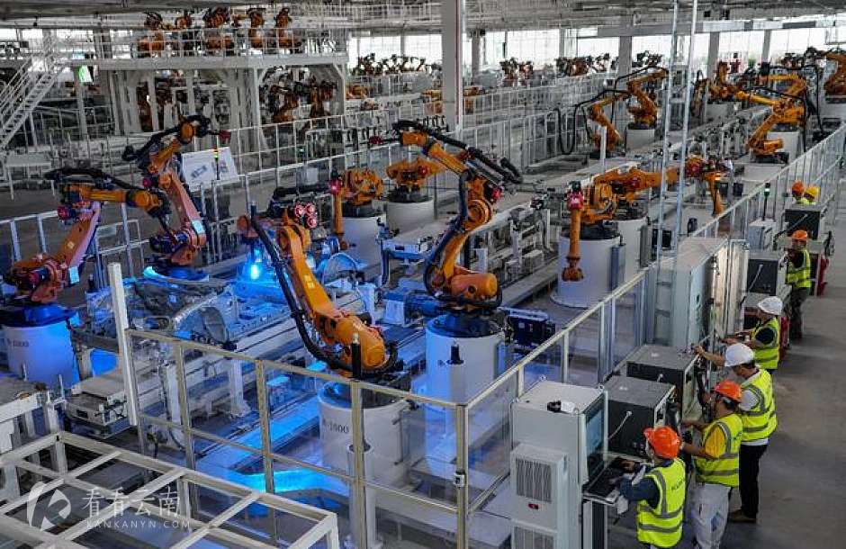 车身车间·全自动化地板2线