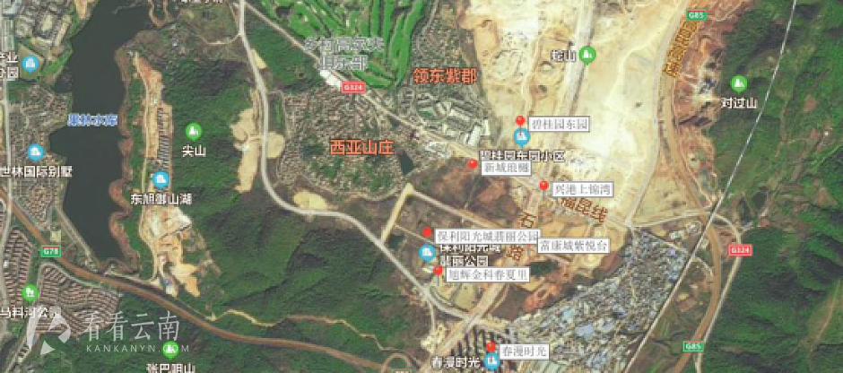 兴港上锦湾区位图