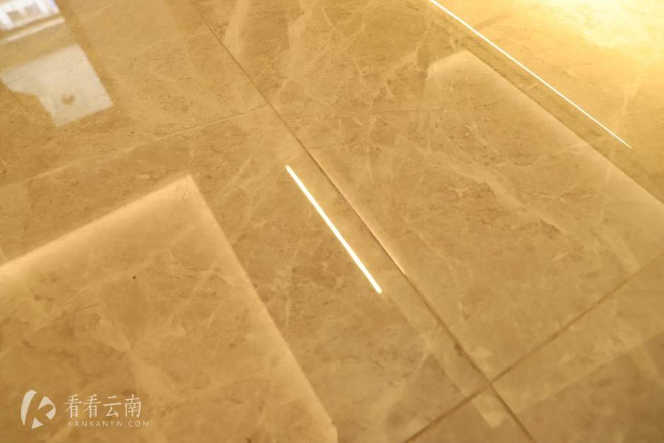 樾府项目地砖实景