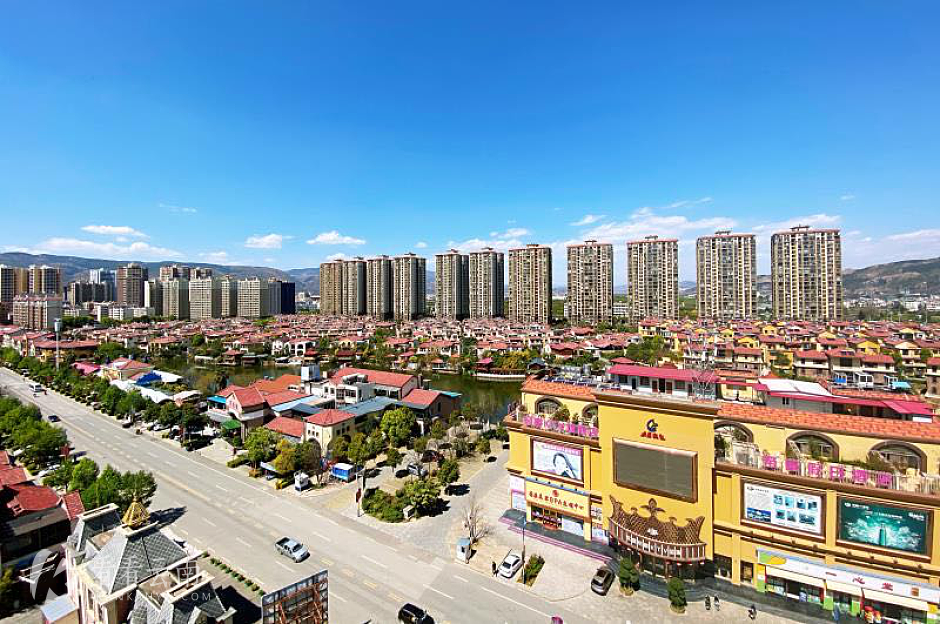 昆明宜良，乡鸭湖实景