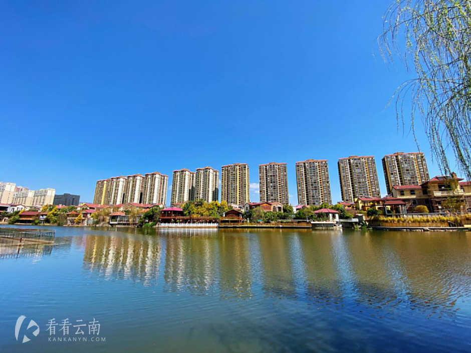 宜良，乡鸭湖实景