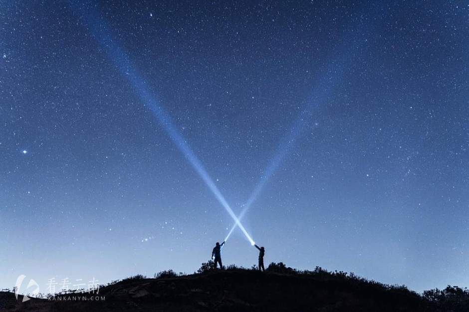 抚仙湖星空实拍图