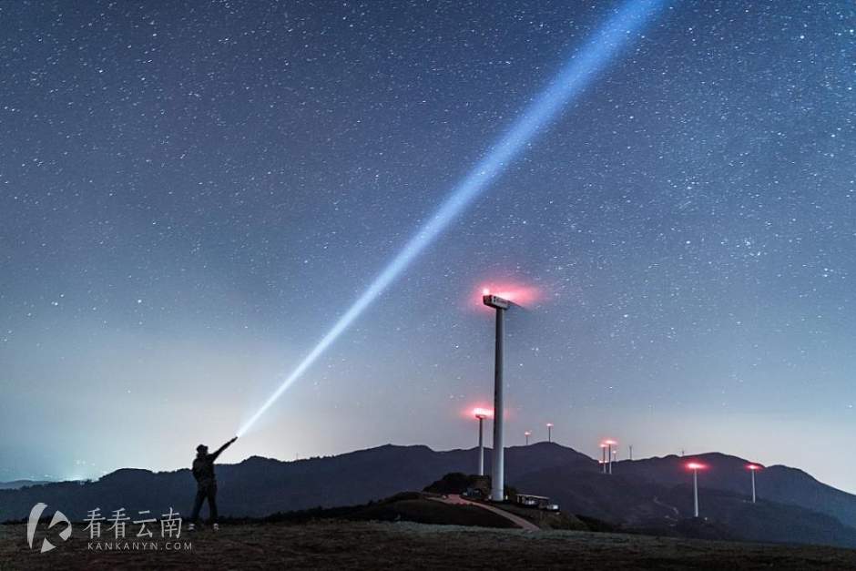 抚仙湖星空实拍图