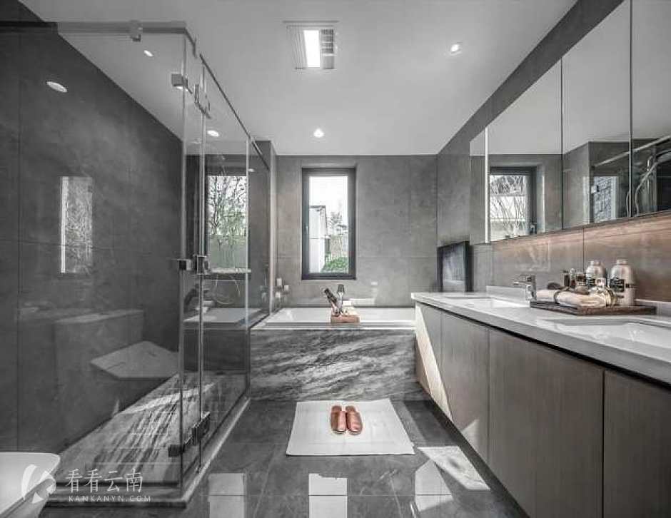 179㎡主卧卫生间实景图