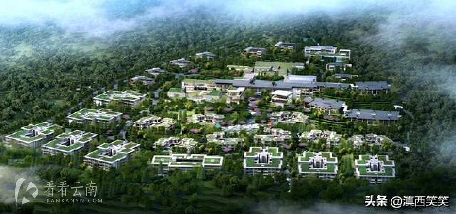 卡那洼其鸟瞰效果图