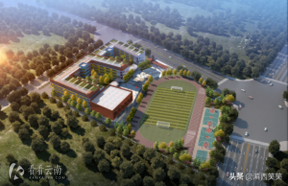 中学效果图