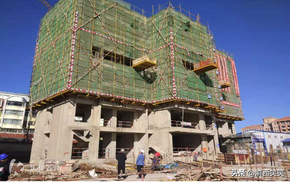 飞龙雅苑在建项目实景图