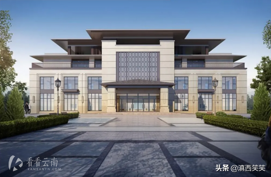 融锦苑项目其中一栋公用建筑效果图