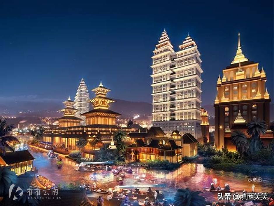 临沧旅游综合体佤山凤城项目效果图