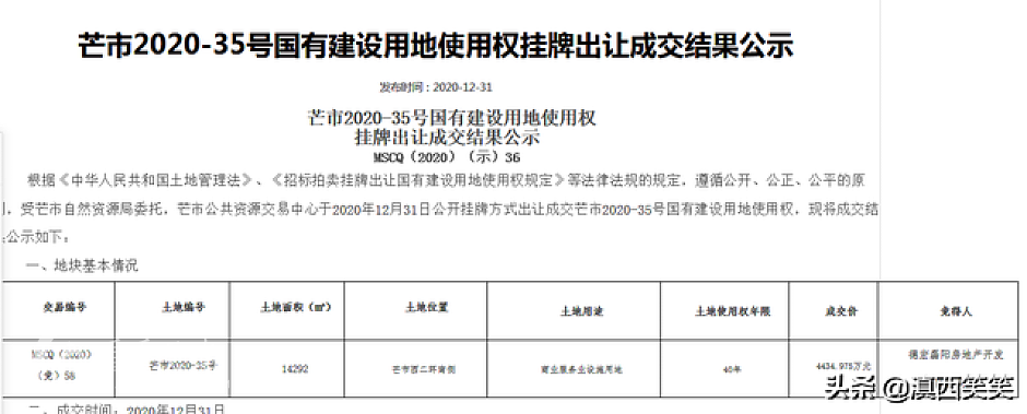 德宏磊阳房地产开发有限公司拿地企业公示