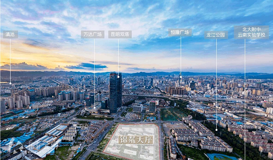 锦粼天序区位分析图