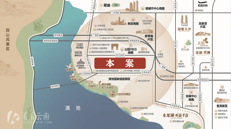 龙湖度假区新项目位置情况