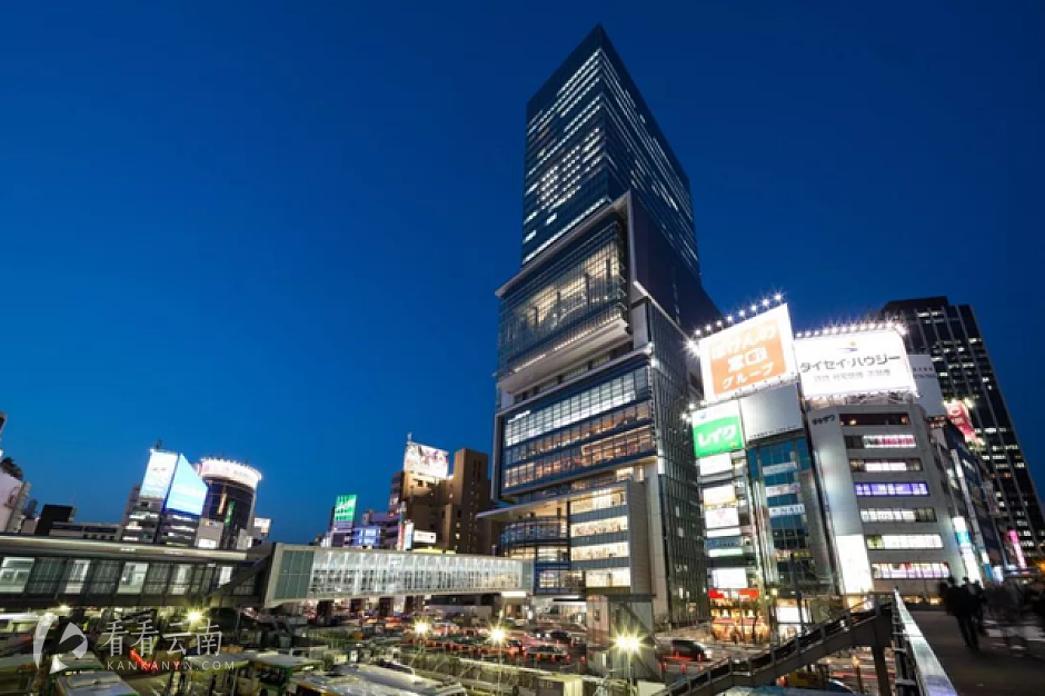 东京涩谷站未来之光实拍图 图源网络