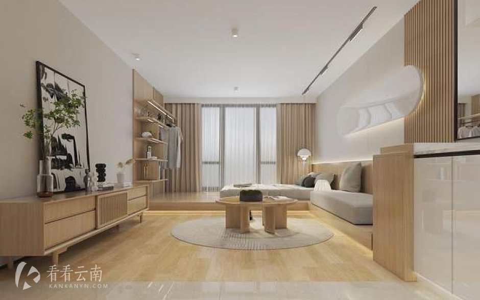 三千时光建面约40-52㎡双钥匙loft 样板间实拍图