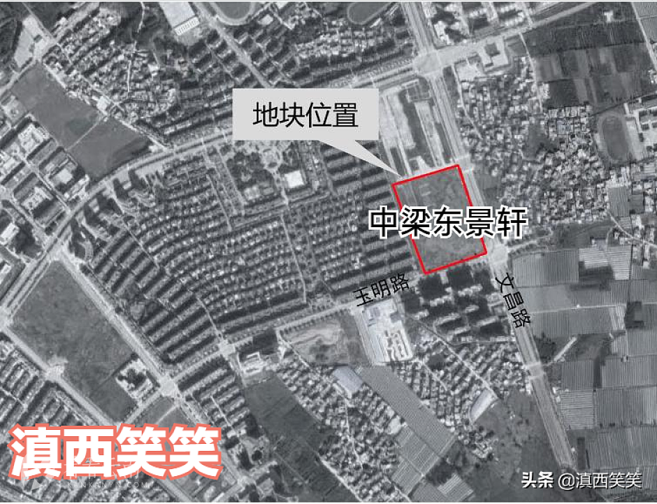 中梁嵩明项目区位图