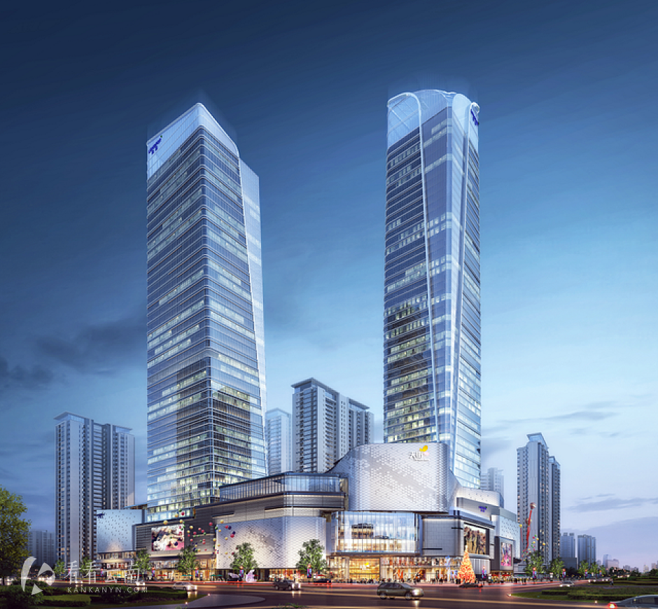 龙湖·时代金融中心效果图
