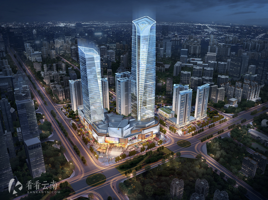 龙湖·时代金融中心效果图