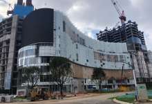 昆明春之眼商业裙楼迎来核验,项目正往今年底开业的目标努力-看看云南