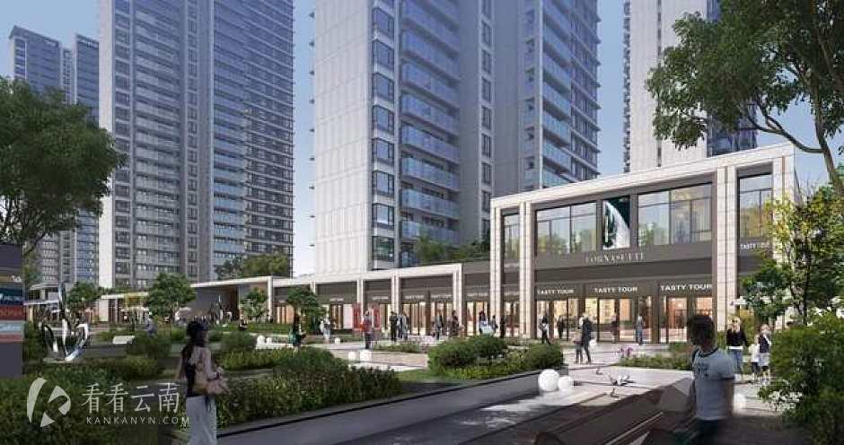 锦粼乐街 意境创想图