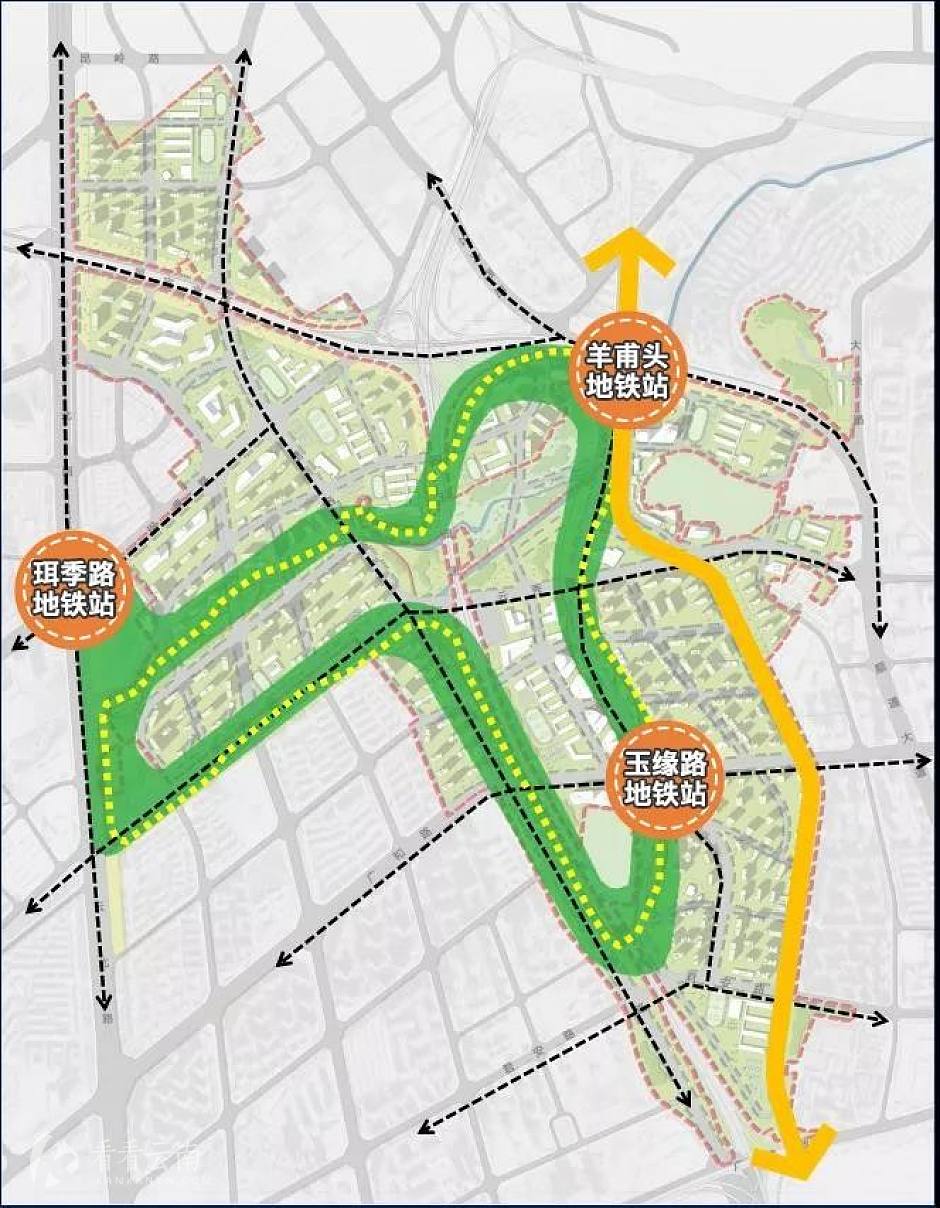 俊发未来城地铁示意图