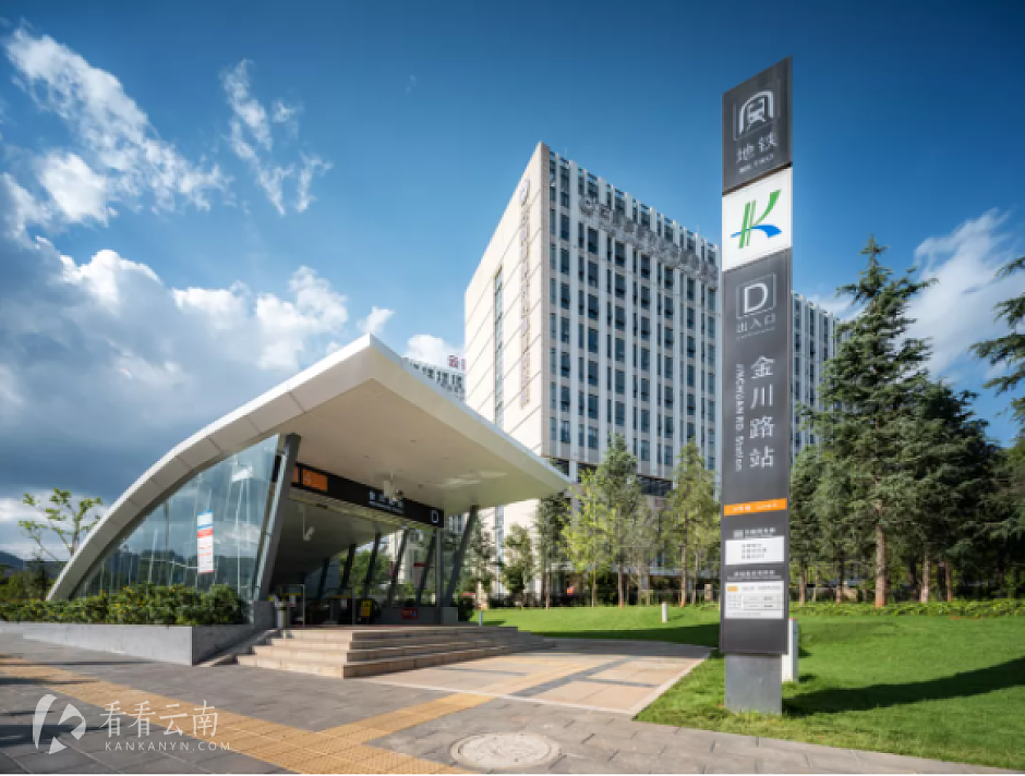 地铁4号线金川路站 实拍图