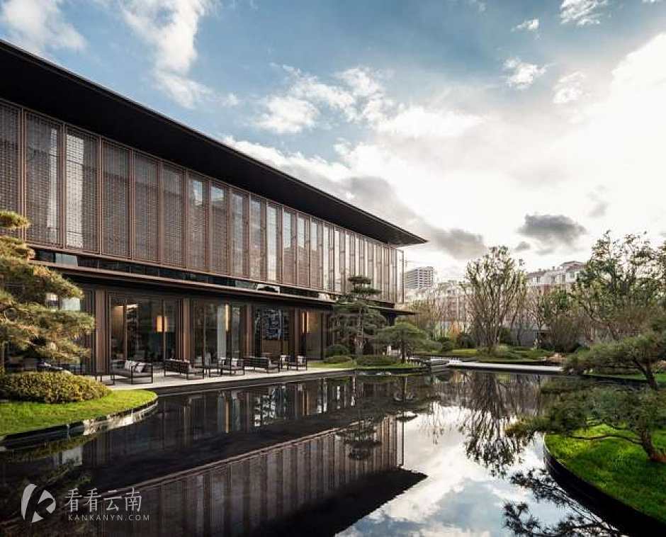 锦粼天序示范区 实拍图