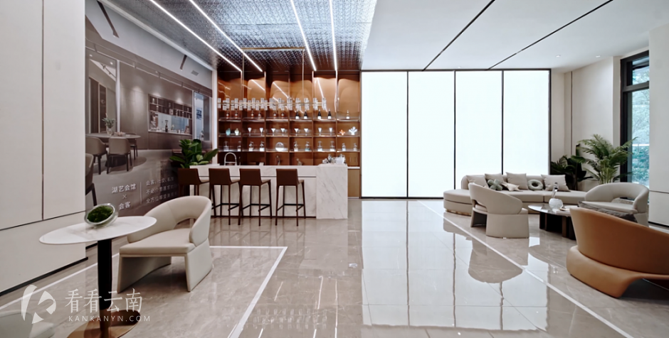 锦粼天序泛会所实景图