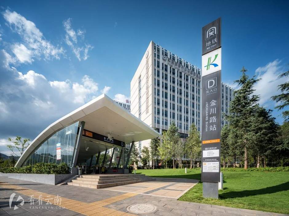地铁4号线金川路站 实拍图
