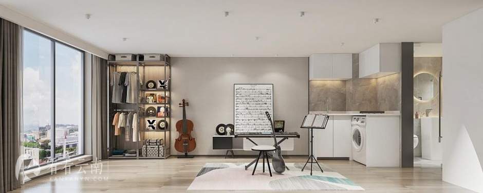 建面约40-63㎡双钥匙loft 意境创想图