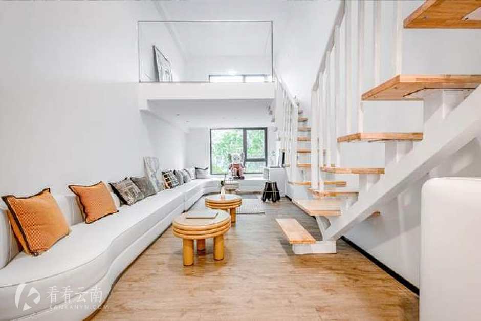 建面约40-63㎡双钥匙loft实拍图