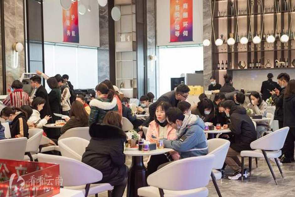 三千魔方样板间开放现场实拍图