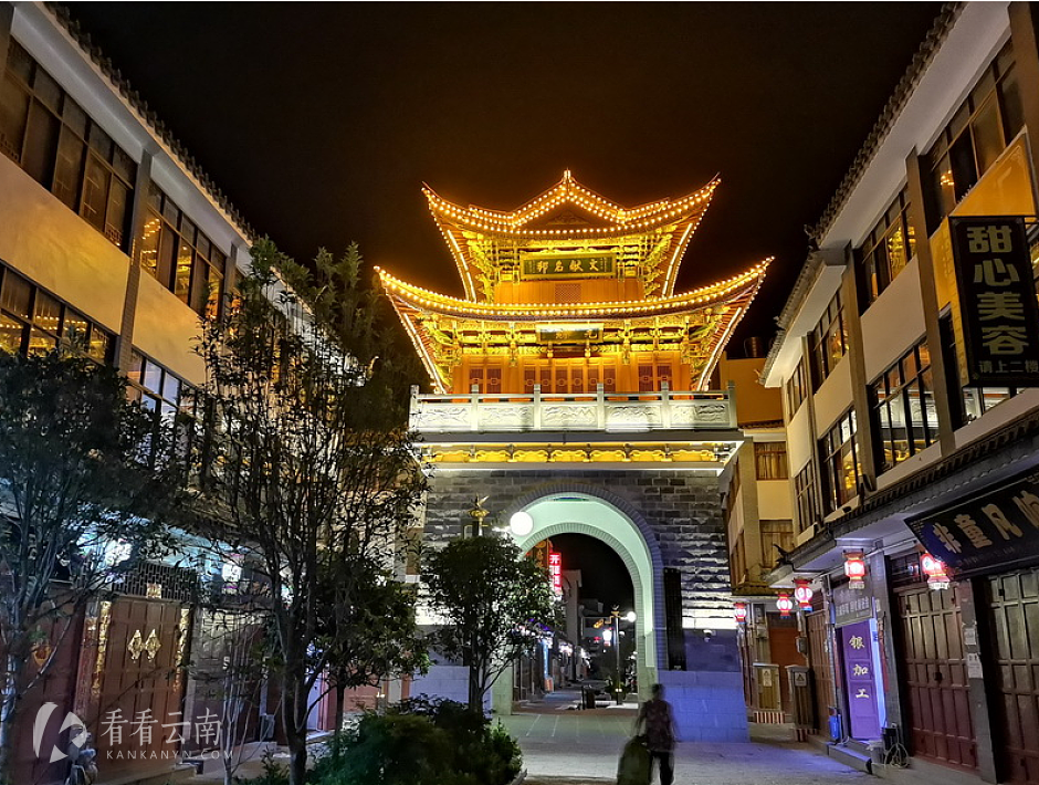 弥渡老城区