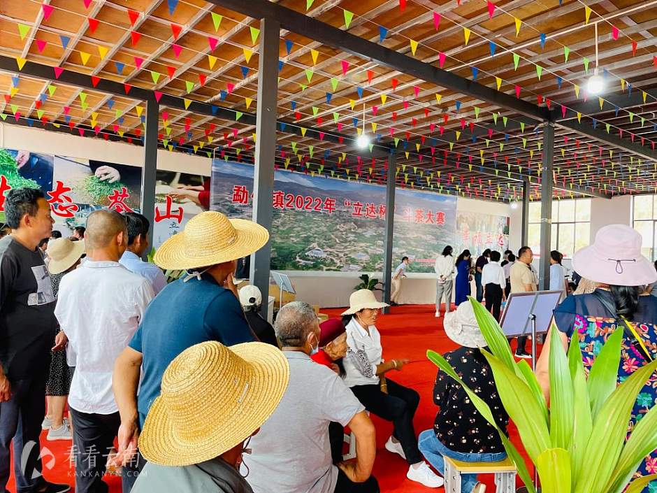 斗茶大赛现场
