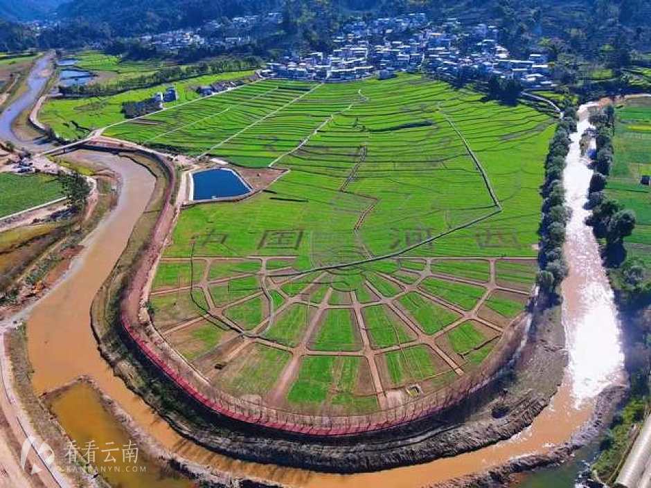 凤庆县勐佑镇河西村实景（去年图）