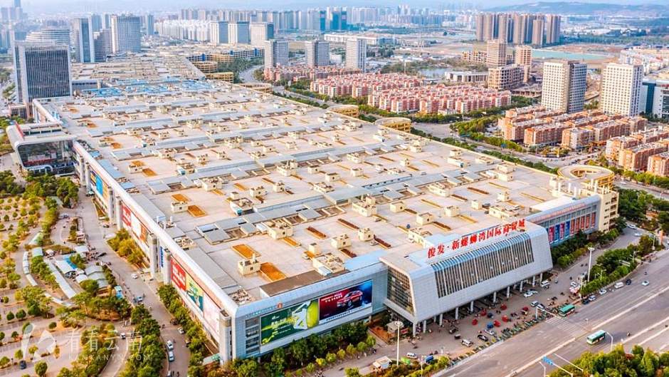 昆明，新螺蛳湾片区实景图