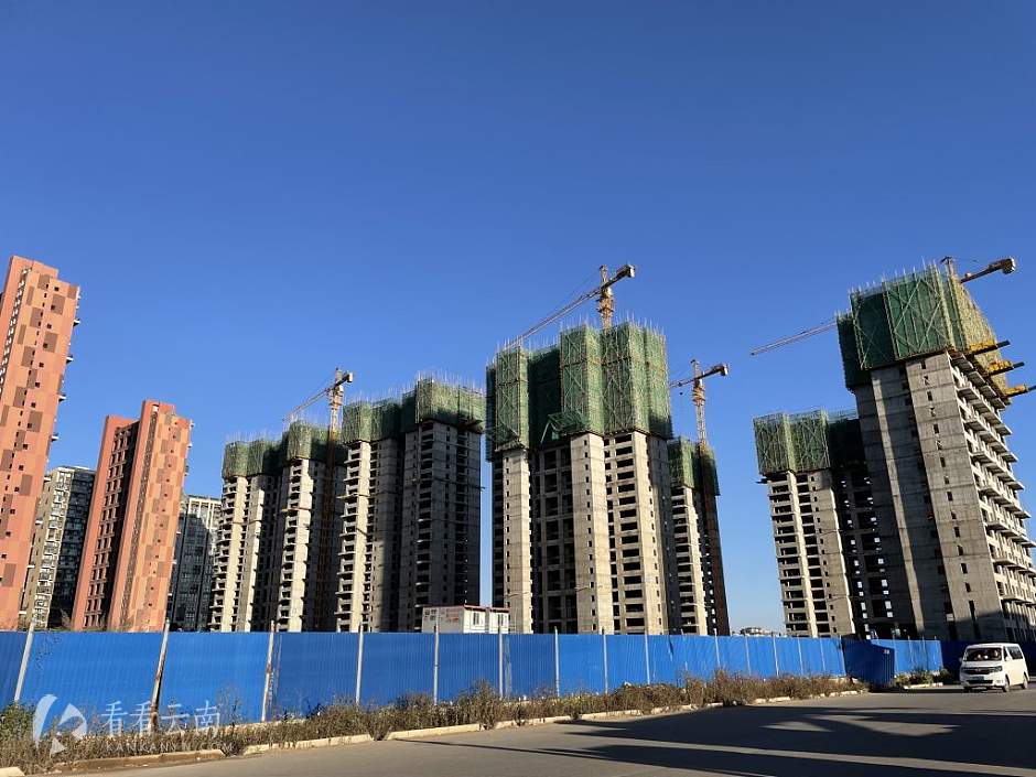 昆明南市区一在建楼盘实景