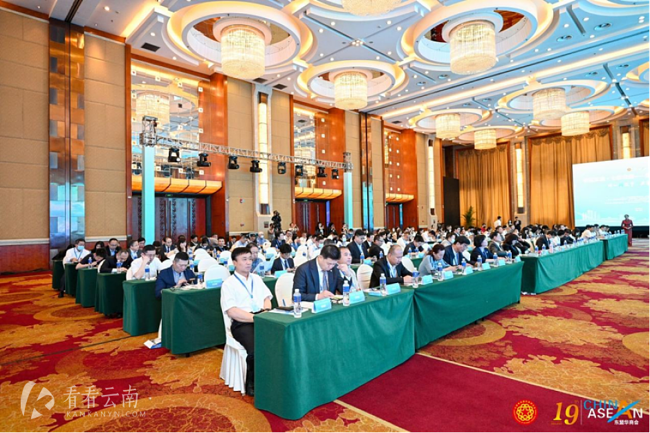 侨商投资云南经贸合作交流会现场