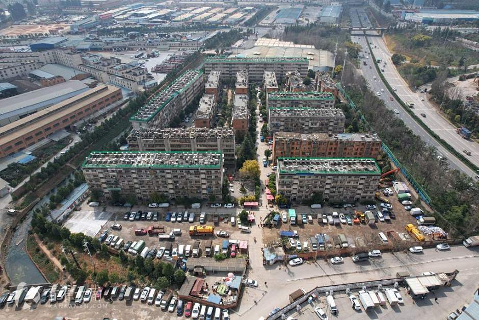 未改造前的砖瓦厂小区