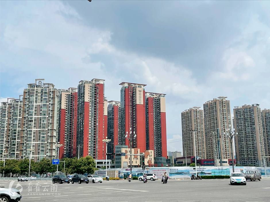 昆明西市区实景