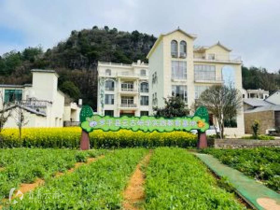 罗平,云山村一角